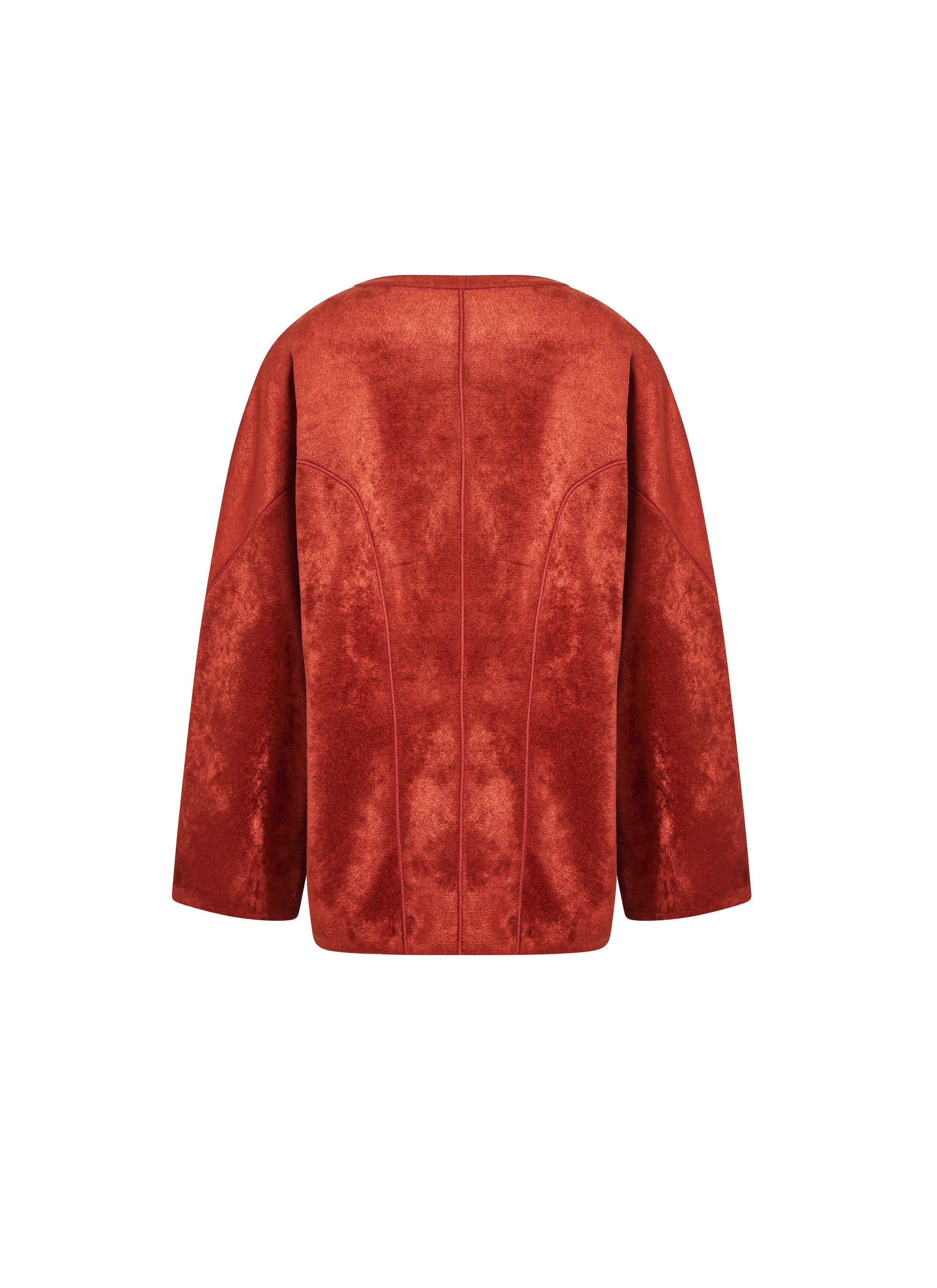 Long sleeve wool blend jumper - Sequoia