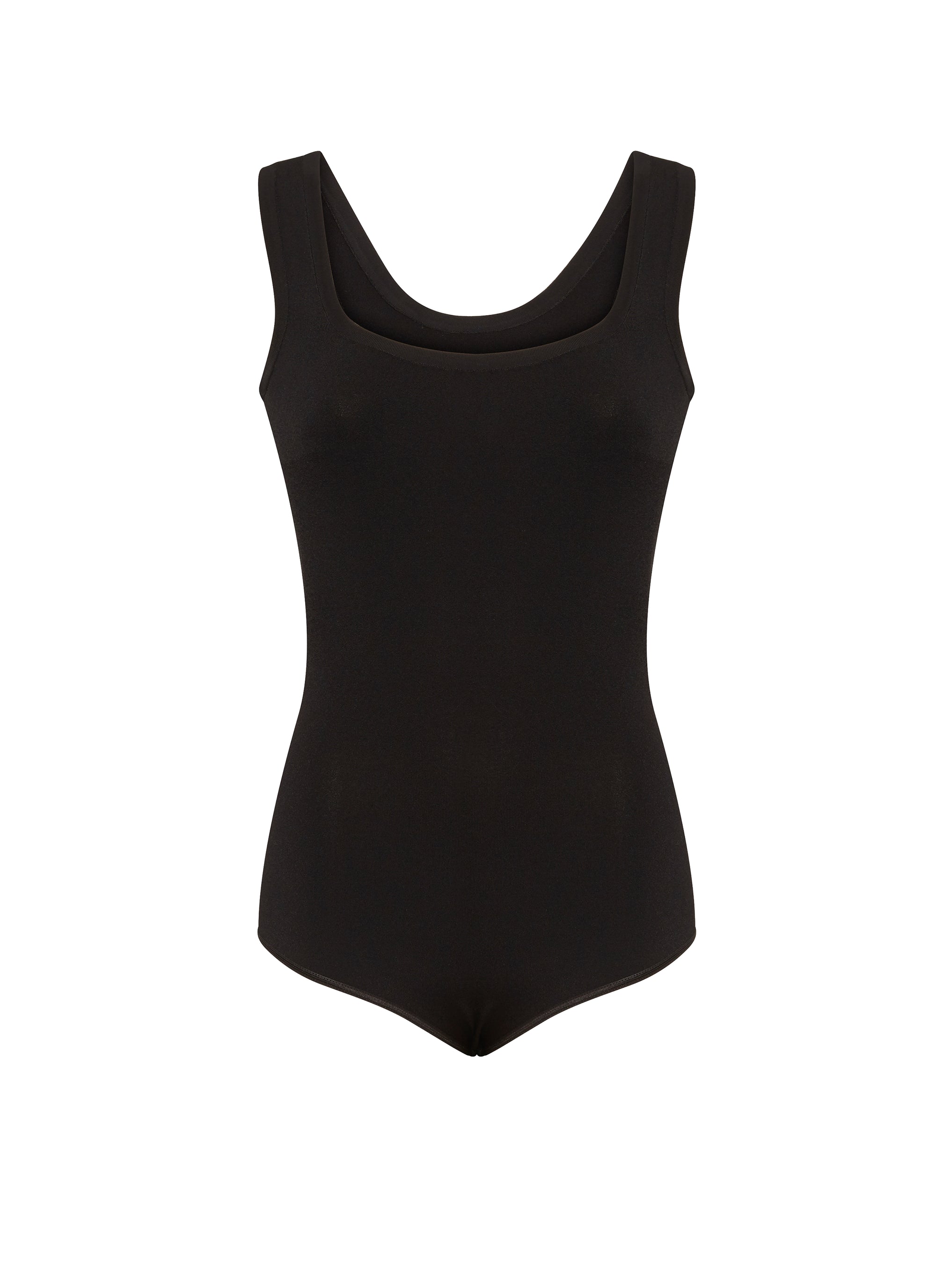 Strapless shorty bodysuit - Black