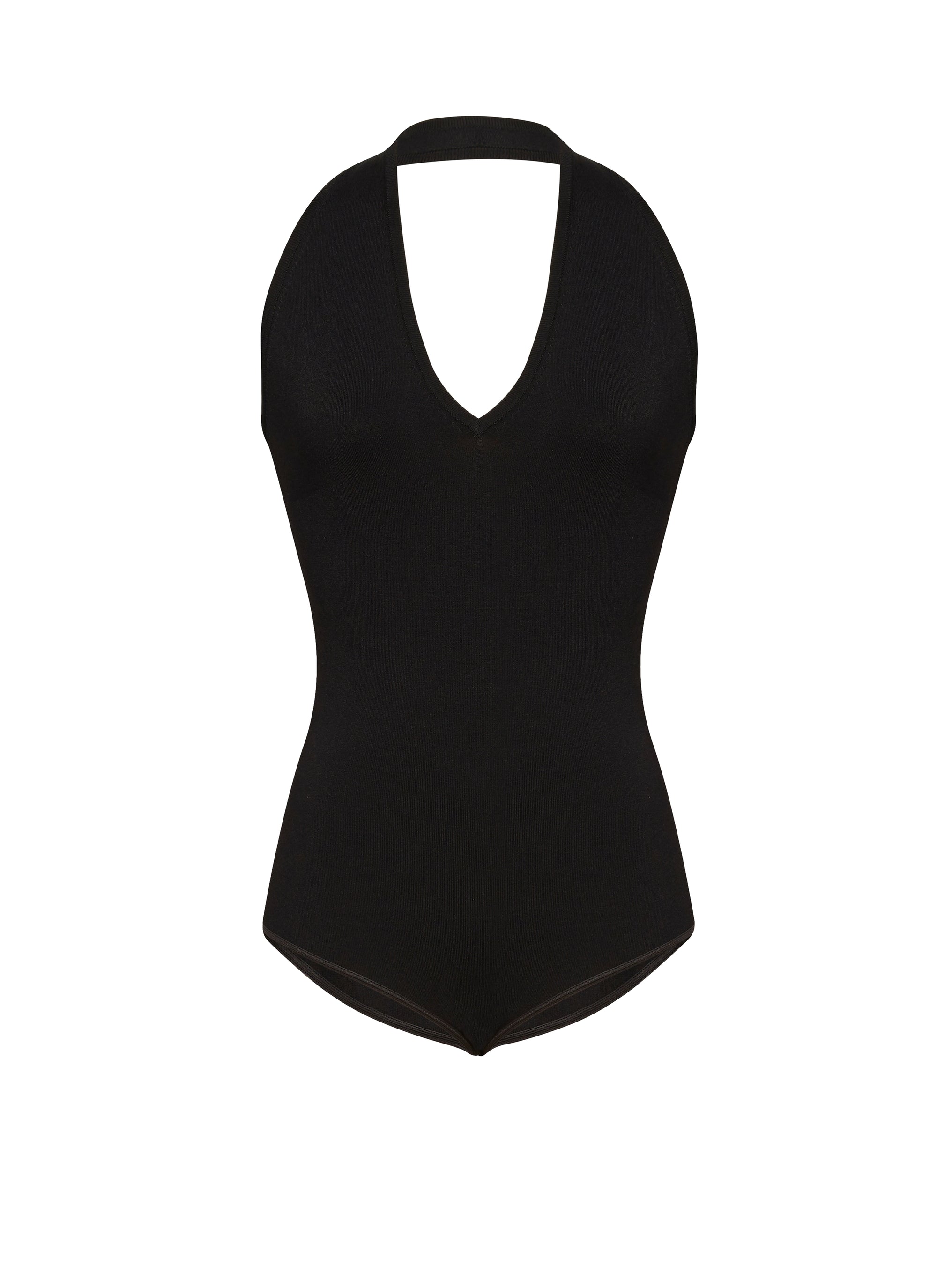 Halter bodysuit - Black