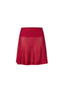 Flowing mini skirt - Magenta