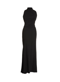 Robe sirène dos nu - Noir