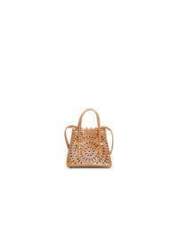 Nano sac Mina en cuir - Tan Clair
