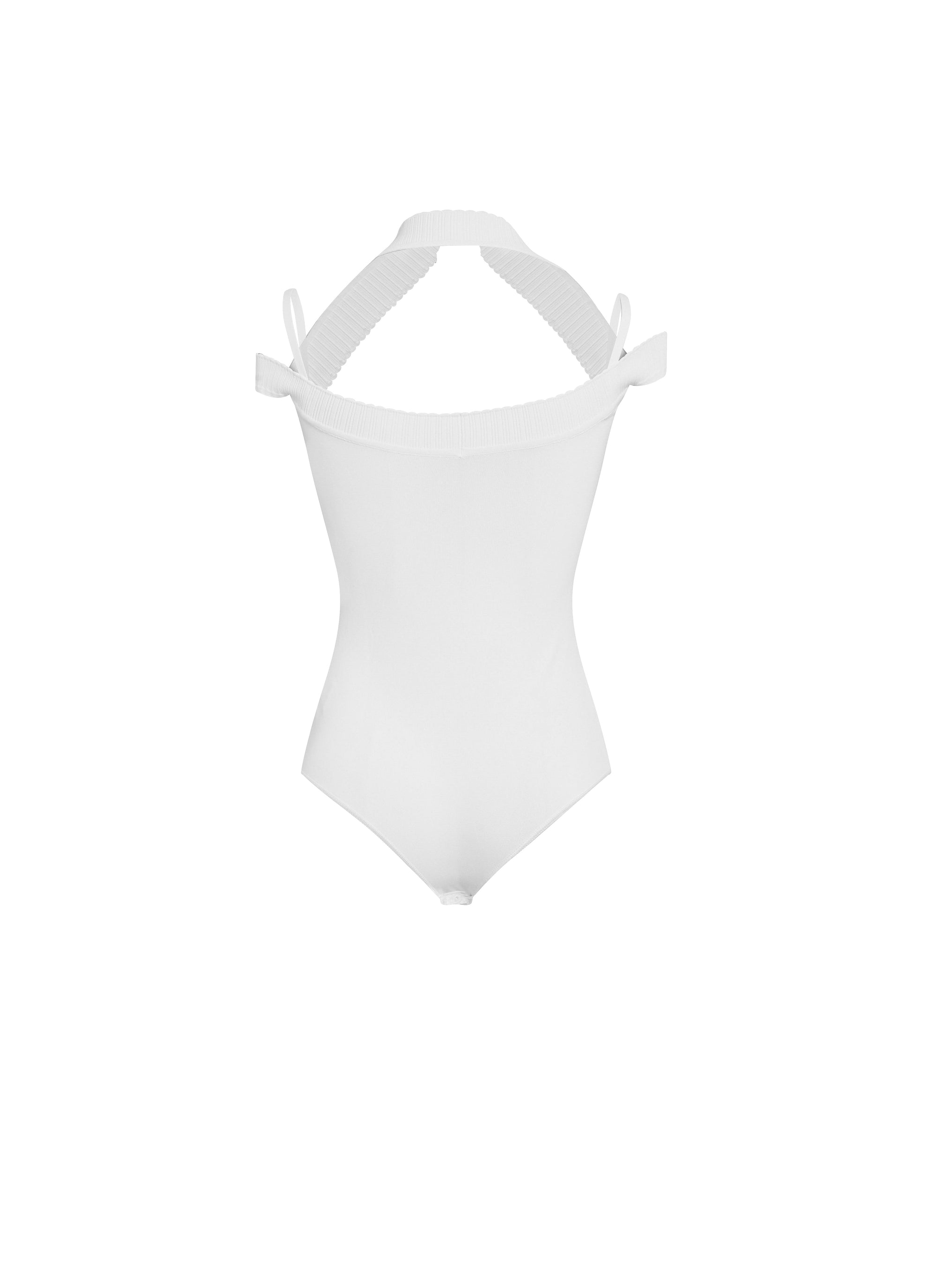 Short sleeve bodysuit - White