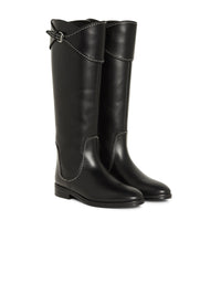 Bottes Cavaliere en cuir - Noir