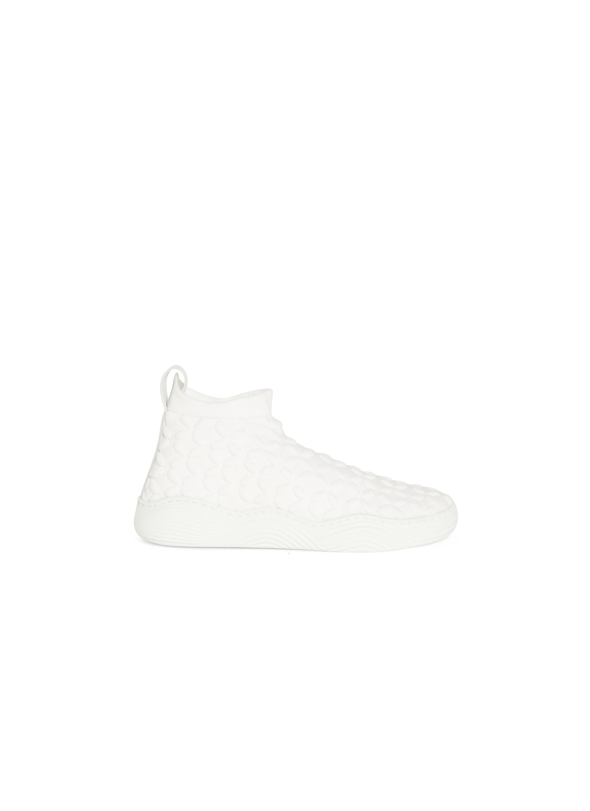 Baskets pétales en cuir - Blanc Cassé