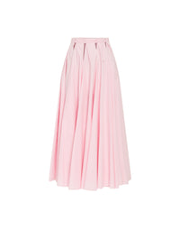 Jupe longue triangle - Rose
