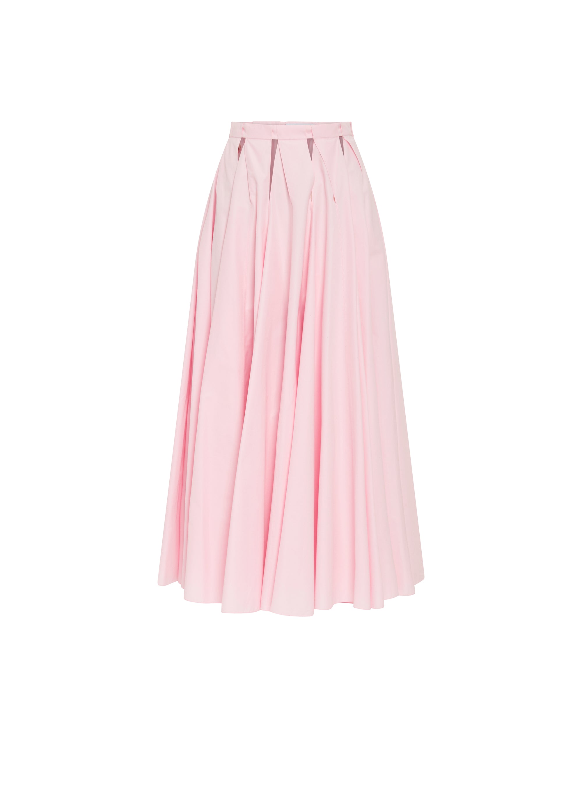 Jupe longue triangle - Rose
