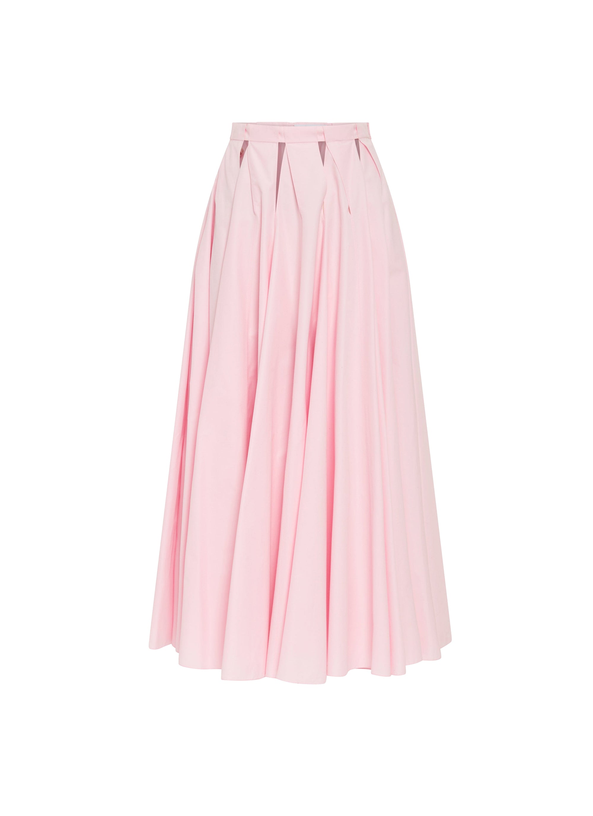 Long triangle skirt - Pink