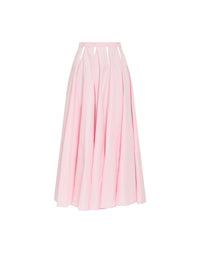 Jupe longue triangle - Rose