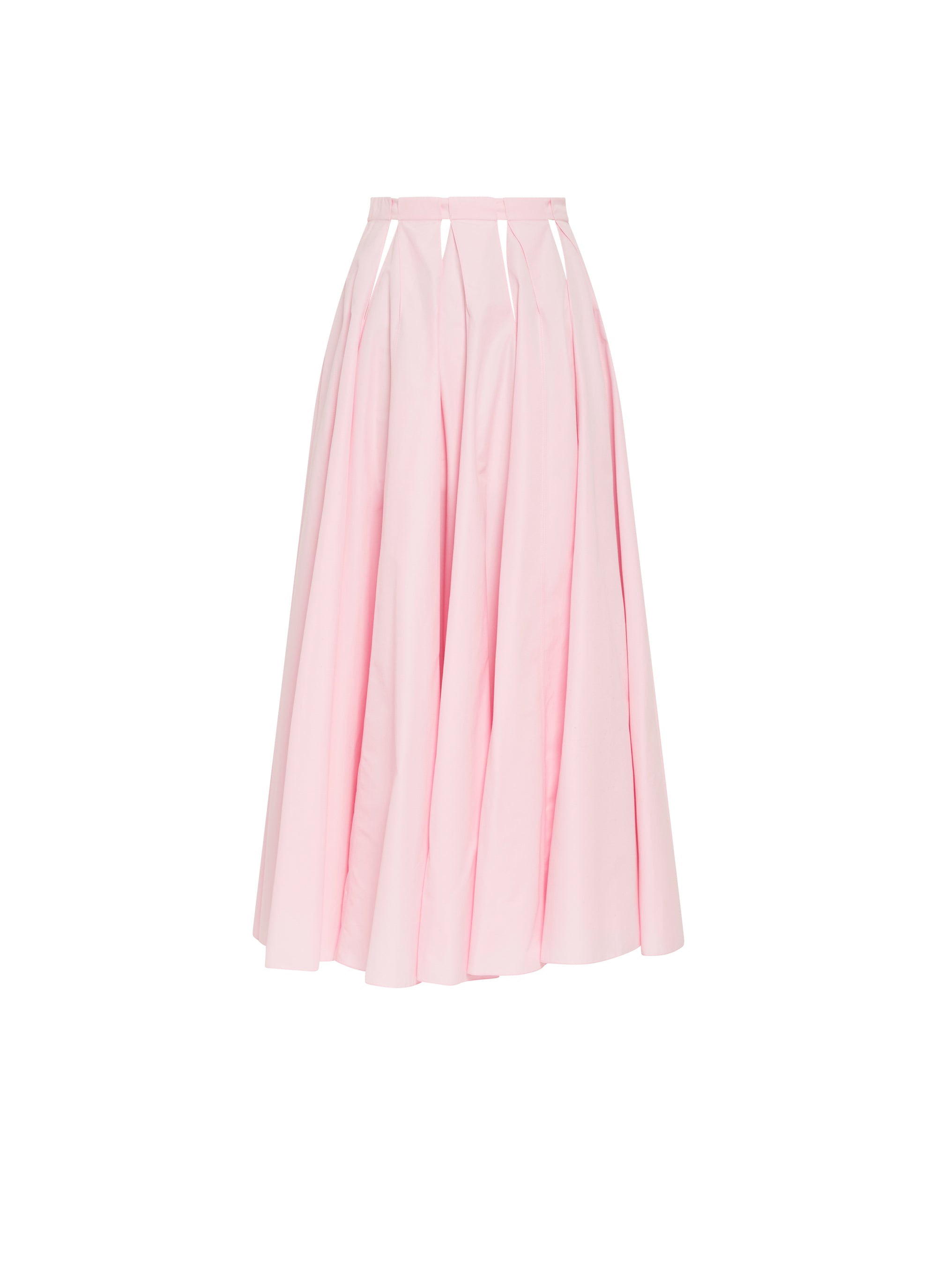 Jupe longue triangle - Rose