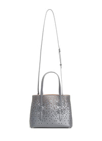 Sac Mina Bolivia Fiori en cuir - Cendre
