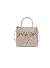 Garance Fiori Gonna bag in leather - Turtle Dove