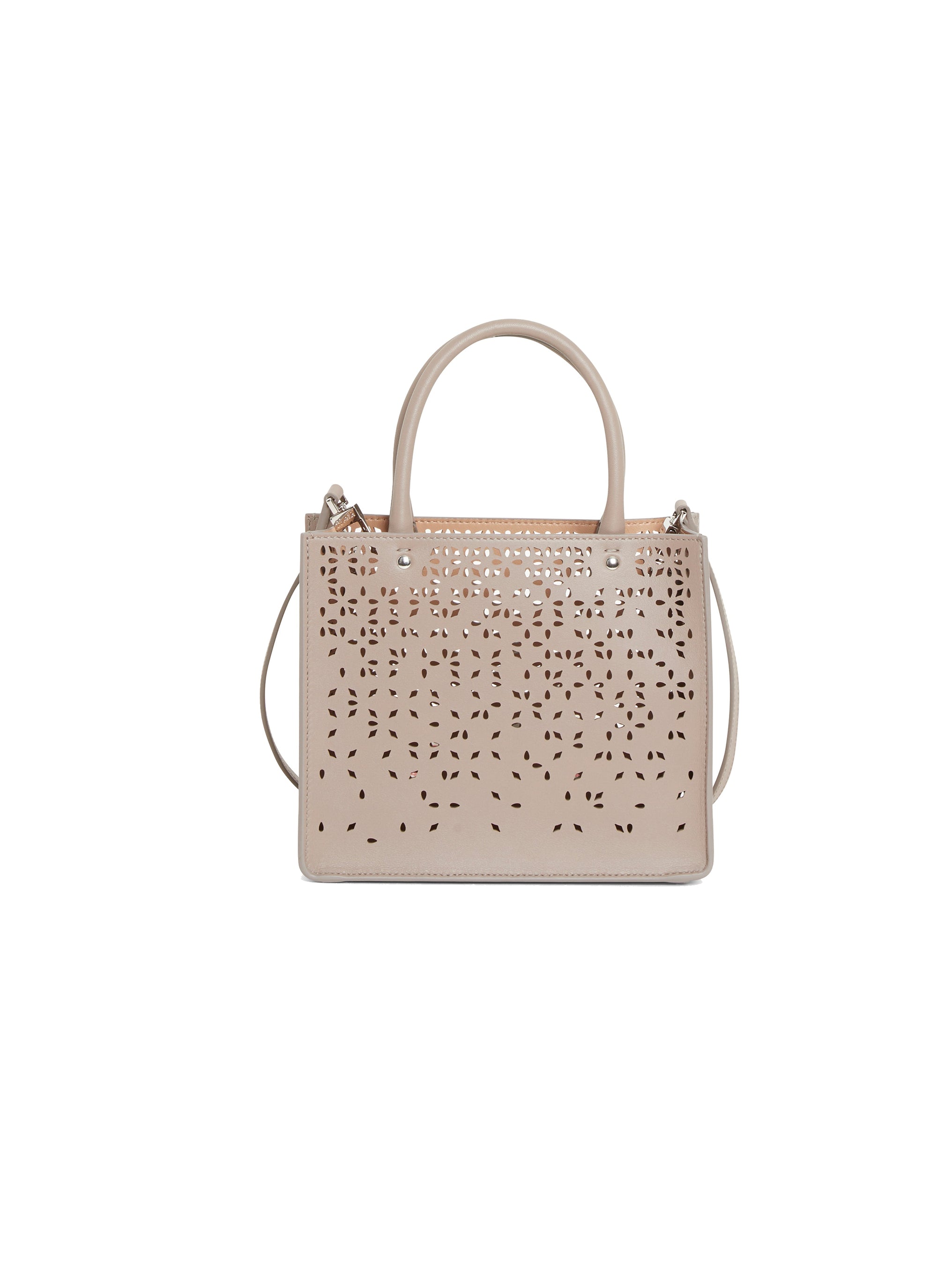 Garance Fiori Gonna bag in leather - Turtle Dove