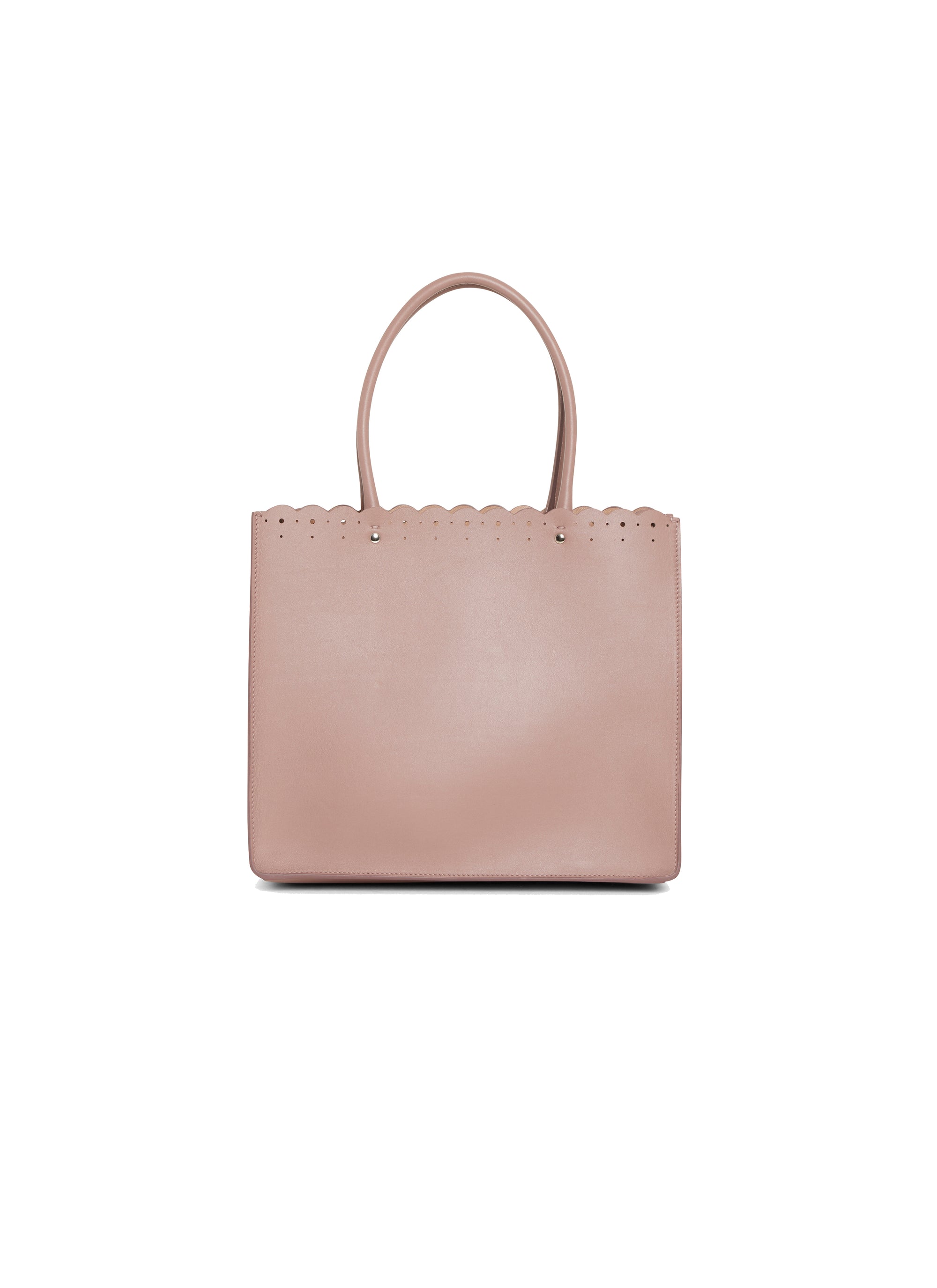 Sac Garance Carrera Fiori en cuir - Tabac