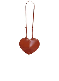 Le Coeur shoulder bag, leather - Cognac