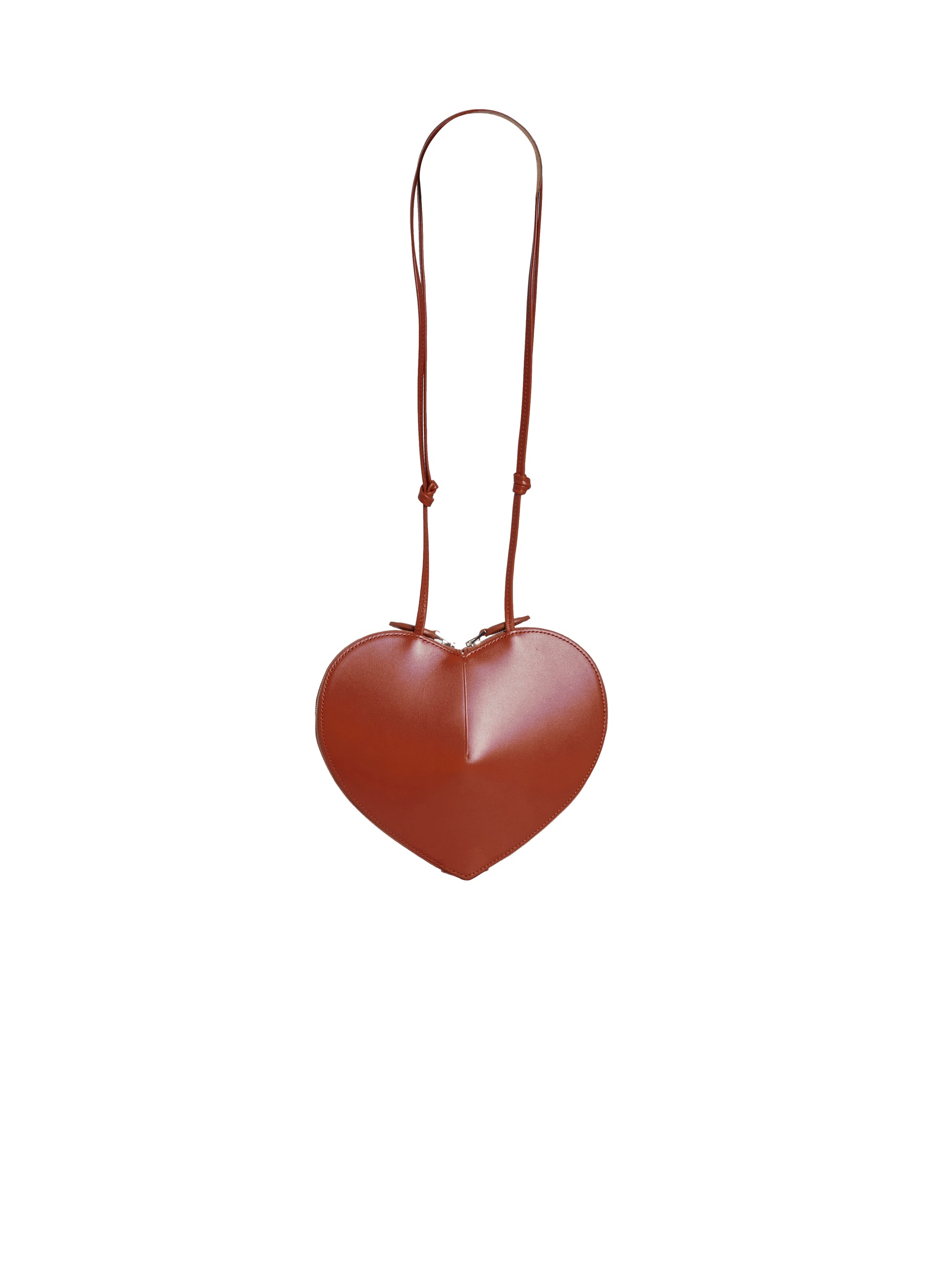 Le Coeur shoulder bag, leather - Cognac