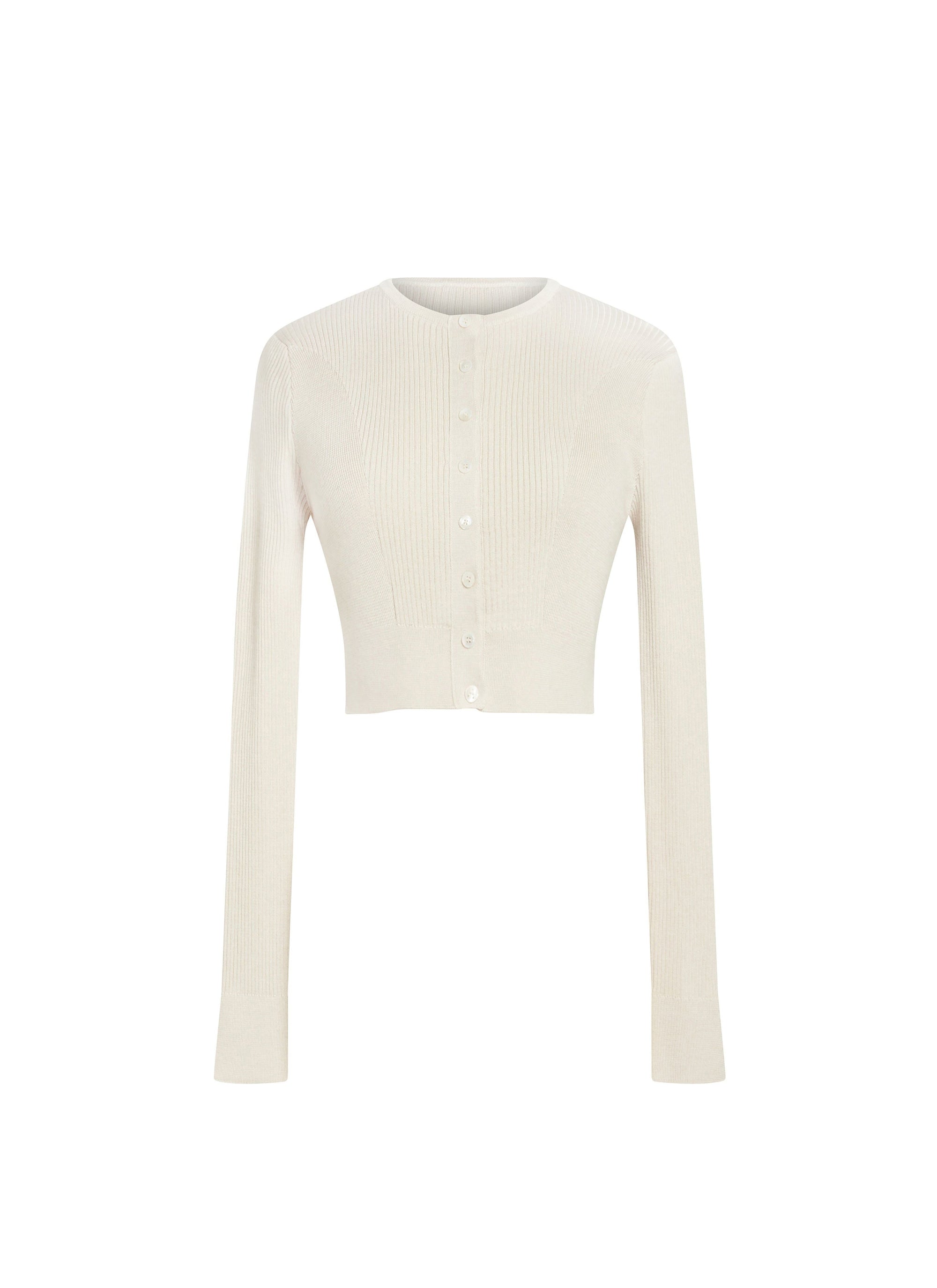 Pull doux en cachemire et soie - Sable