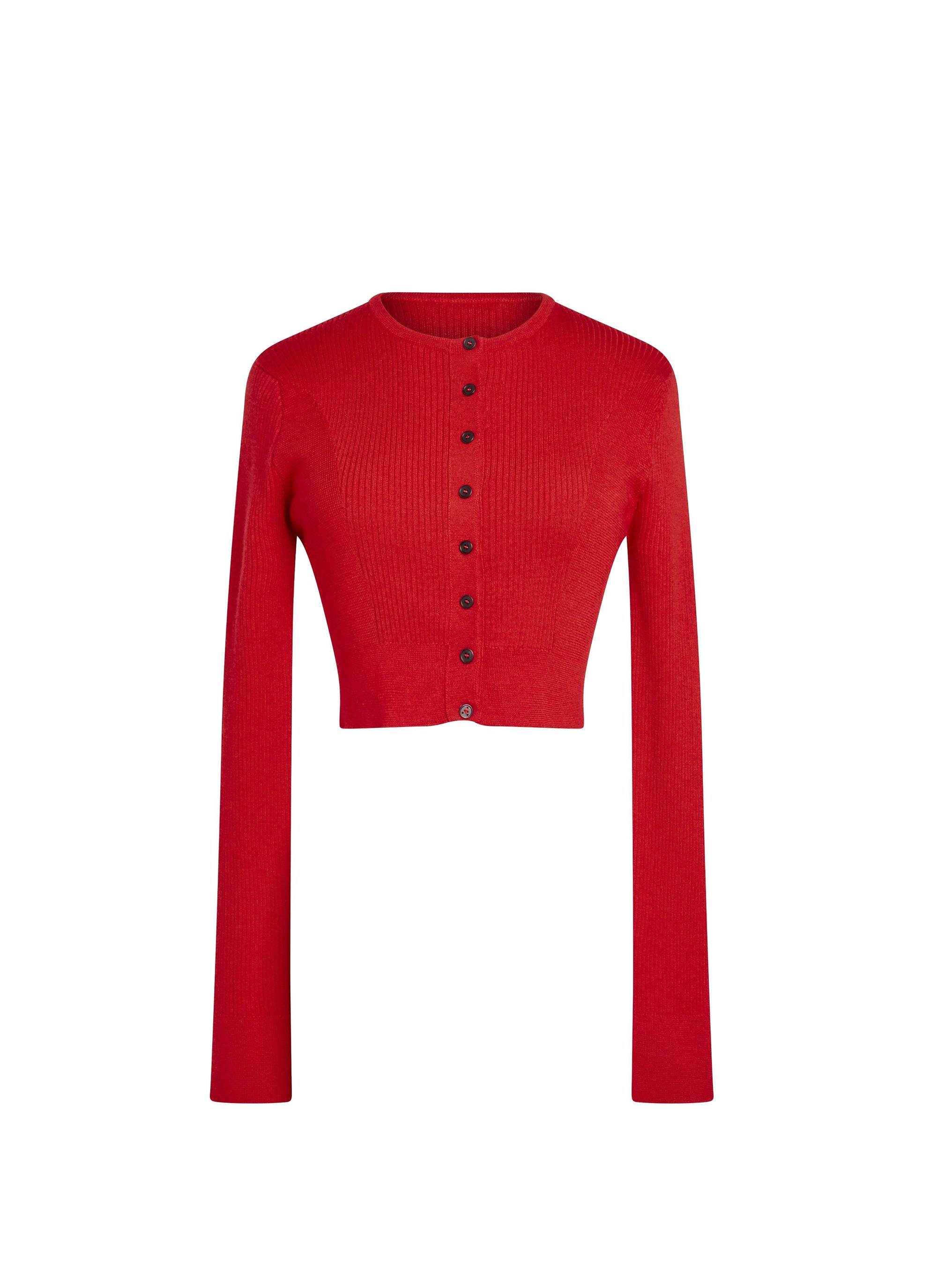 Pull doux en cachemire et soie - Cerise