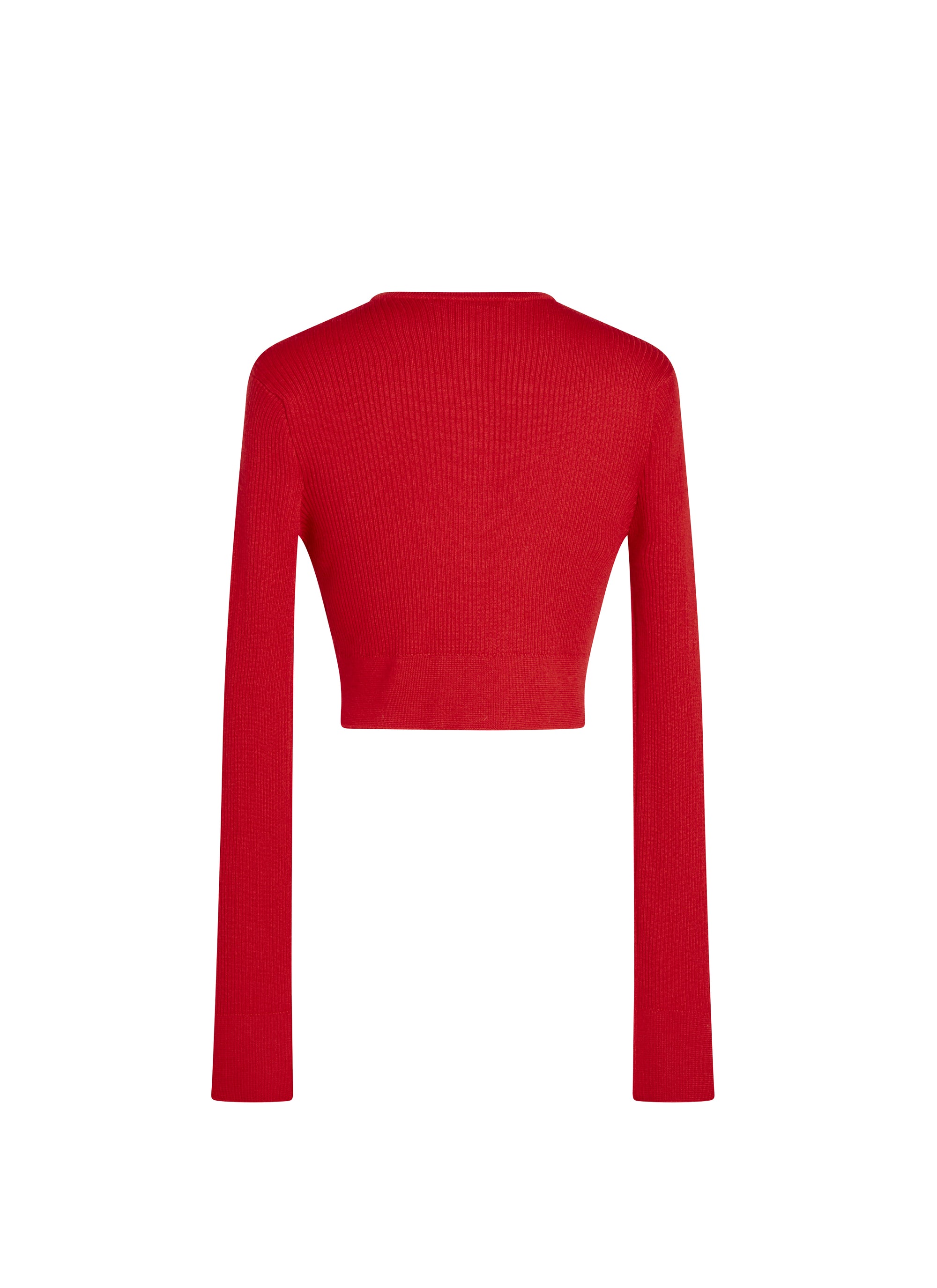 Pull doux en cachemire et soie - Cerise