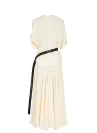 Fluid skater dress - Vanilla