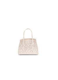 Sac mini Palm Fiori en cuir - Galet