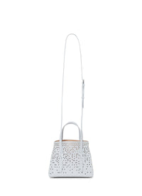 Sac mini Palm Fiori en cuir ajouré - Nuage