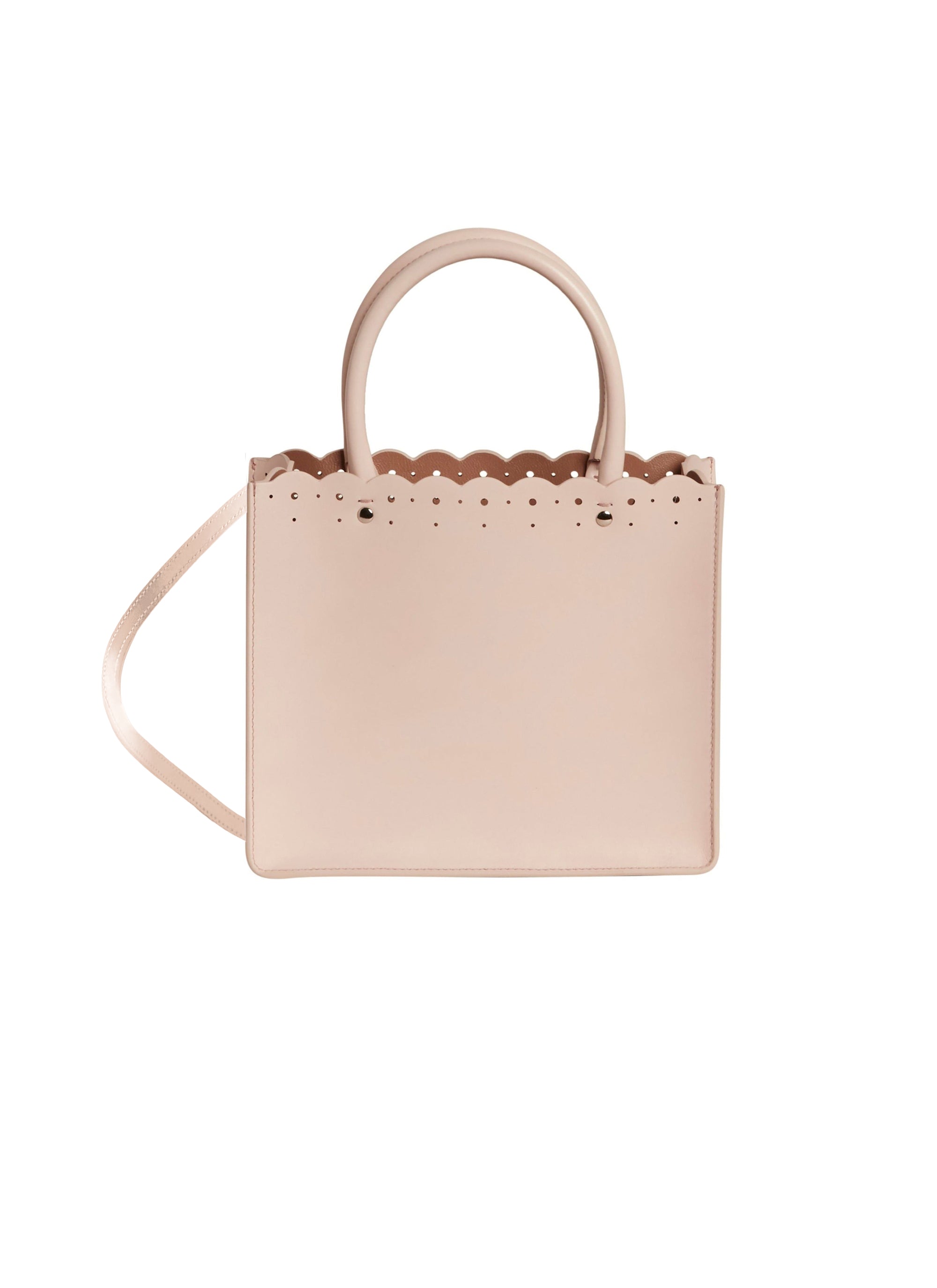 Sac cabas Garance 16 en cuir - Poudre