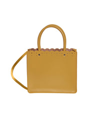 Garance 16 Leather Tote Bag - Bouton d'Or