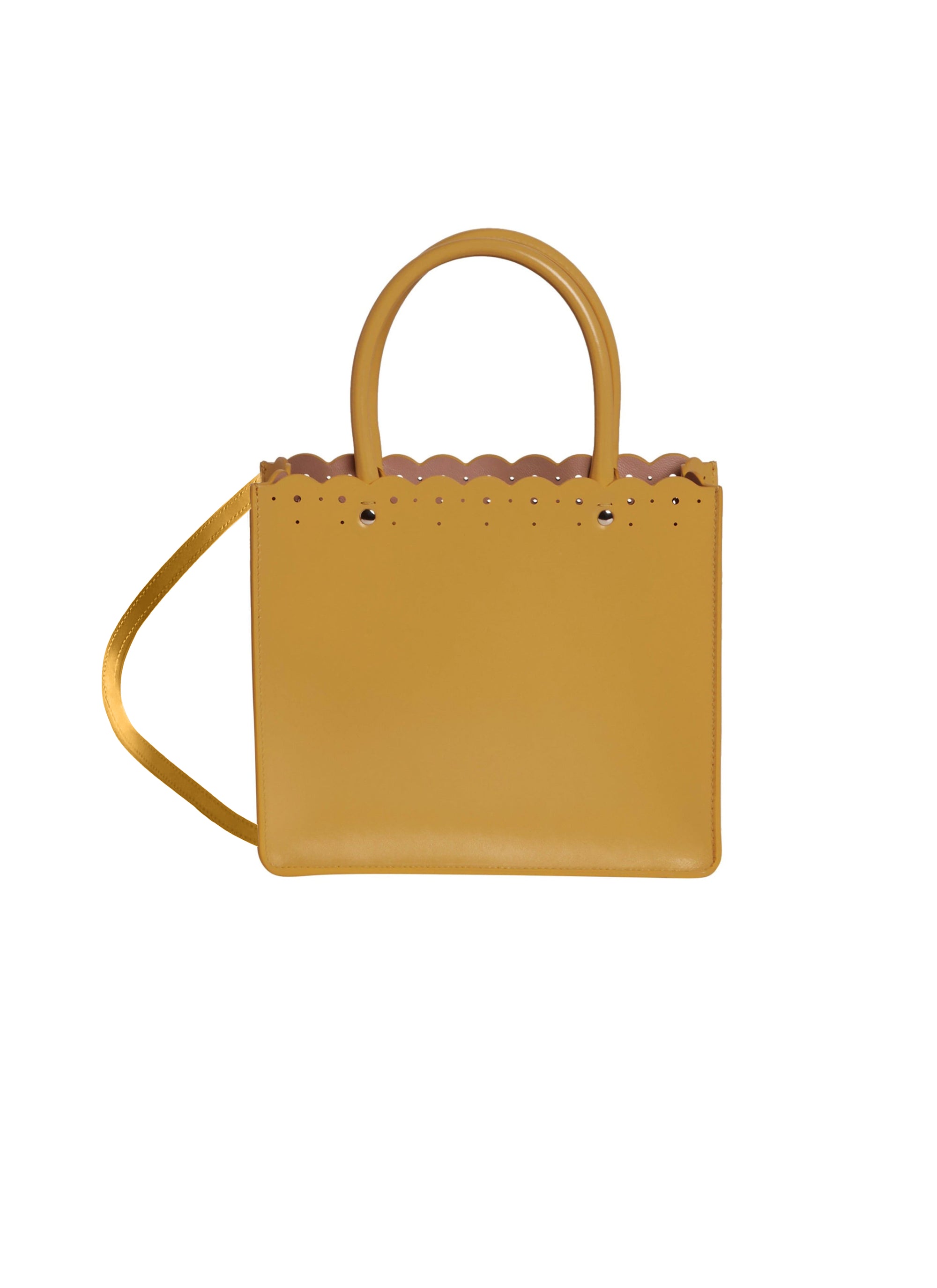 Garance 16 Leather Tote Bag - Bouton d'Or