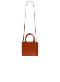 Garance 16 Leather Tote Bag - Copper