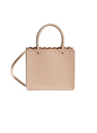 Garance 16 Leather Tote Bag - Nude