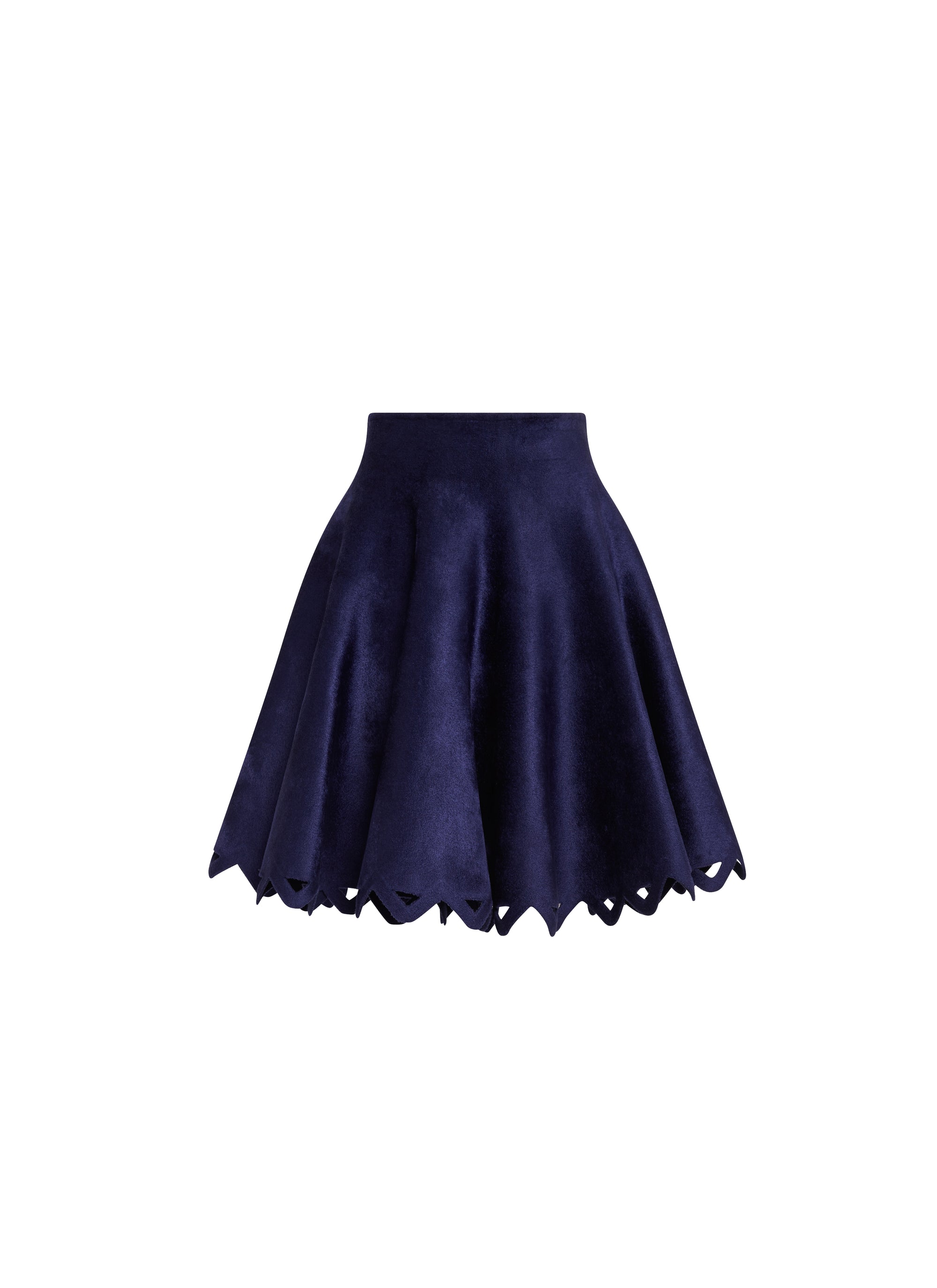 Jupe en velours - Indigo