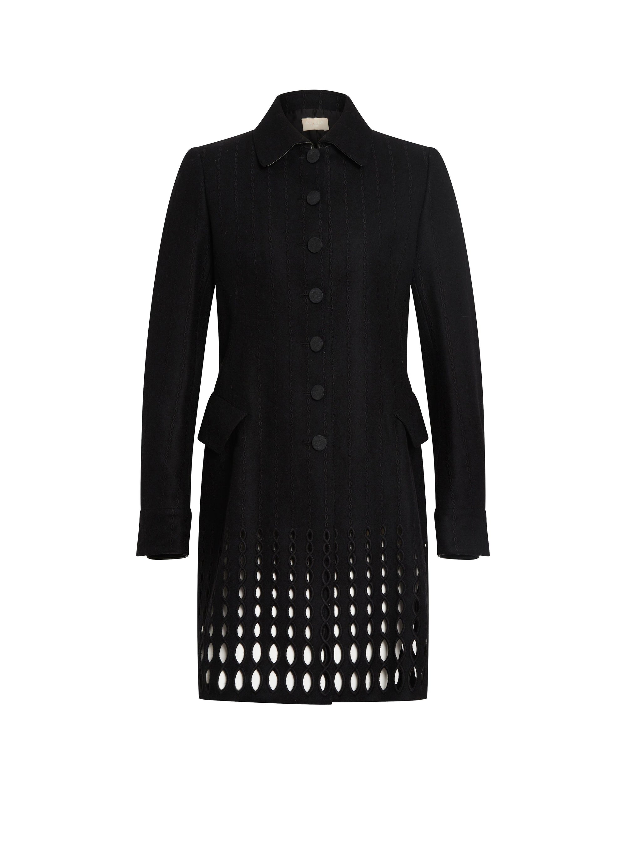 Wool coat - Black