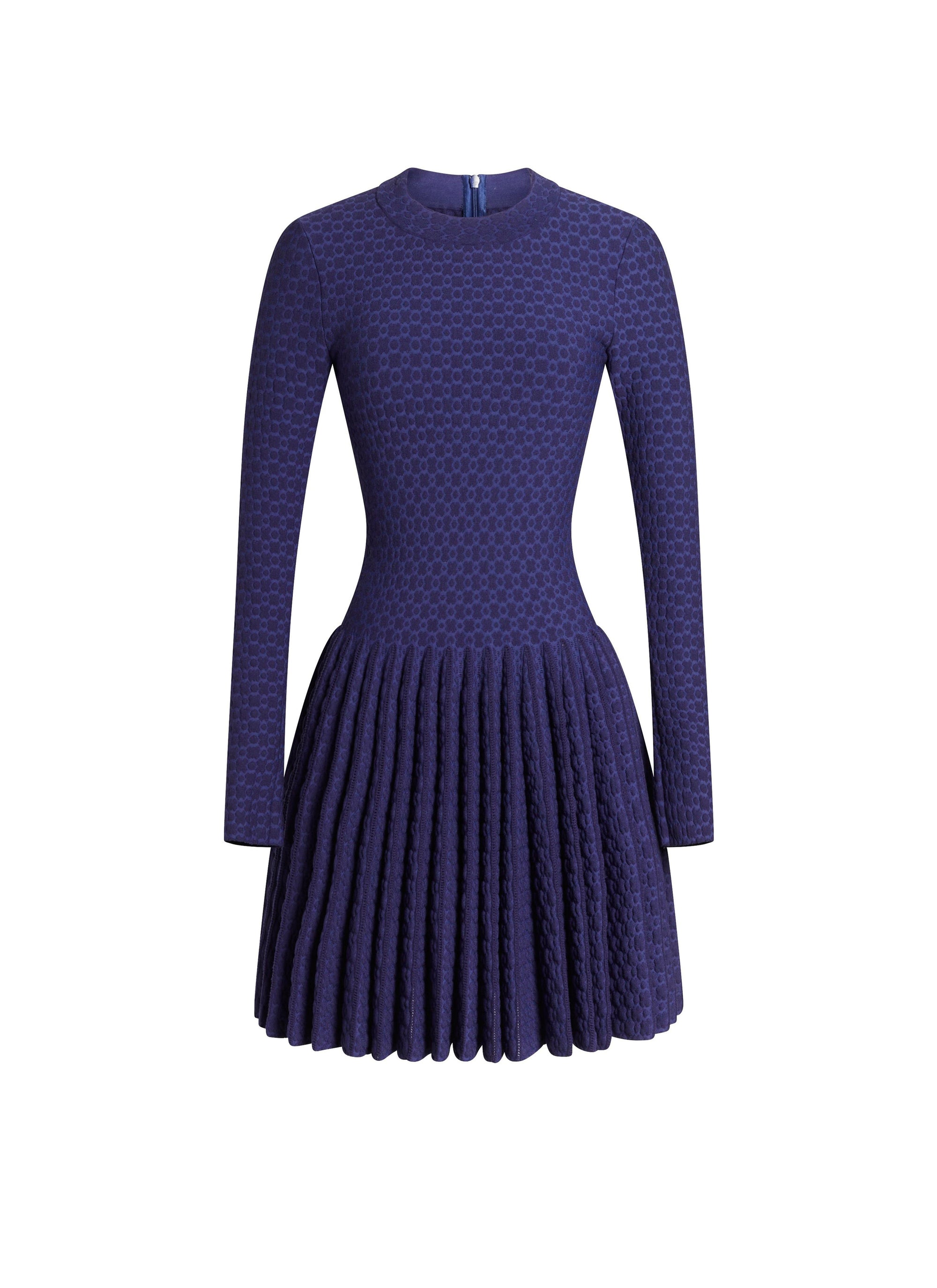 Robe Andalousie en laine - Indigo