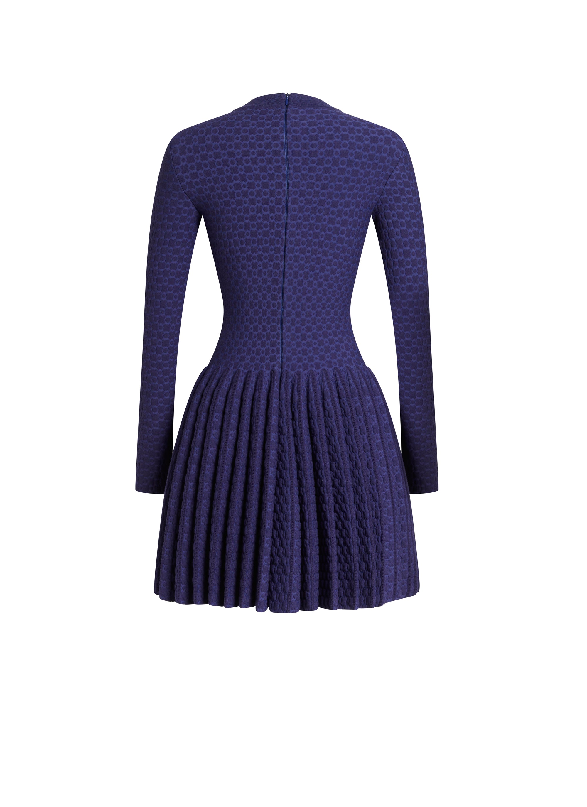 Robe Andalousie en laine - Indigo