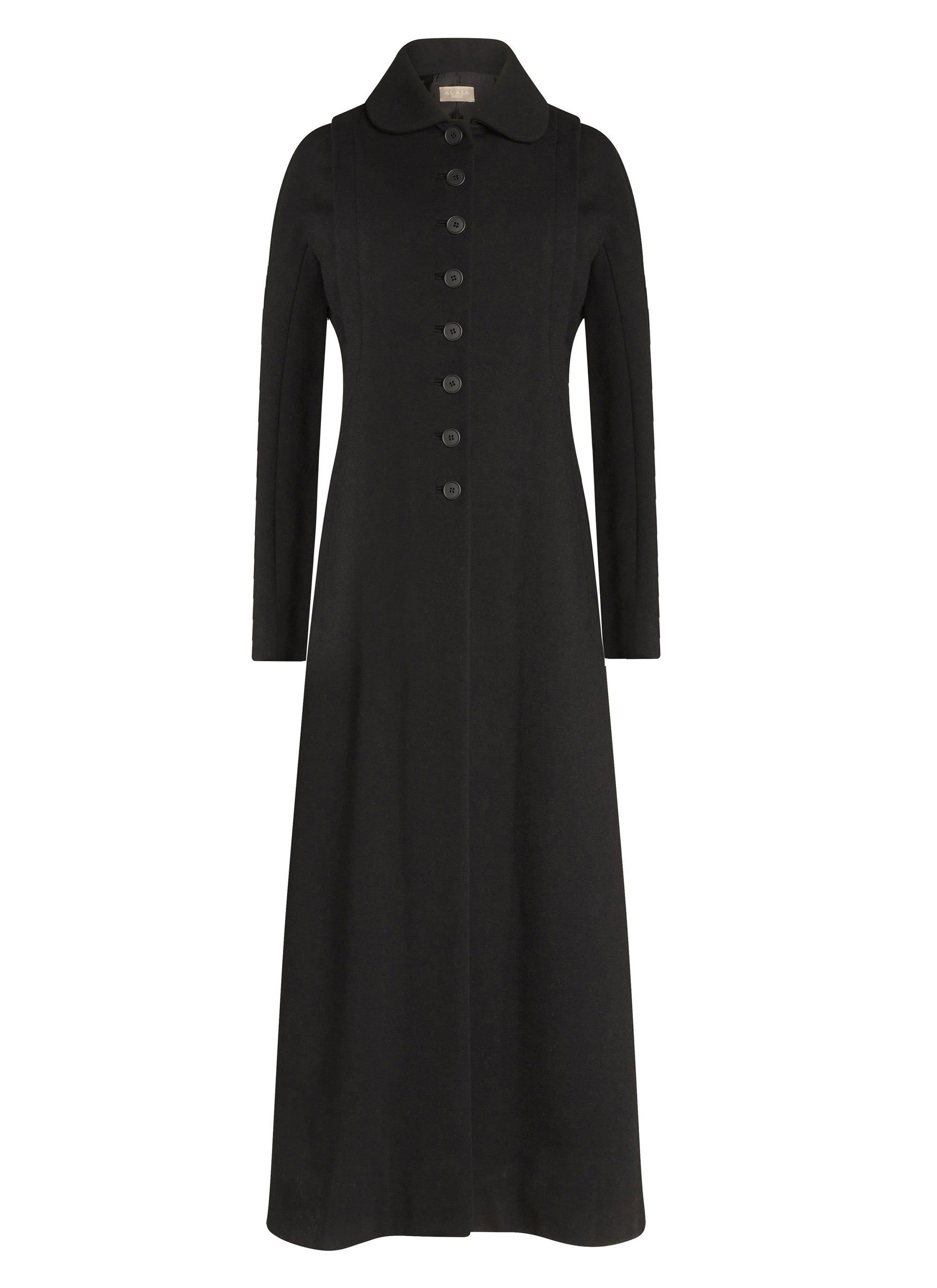 Manteau en laine - Noir