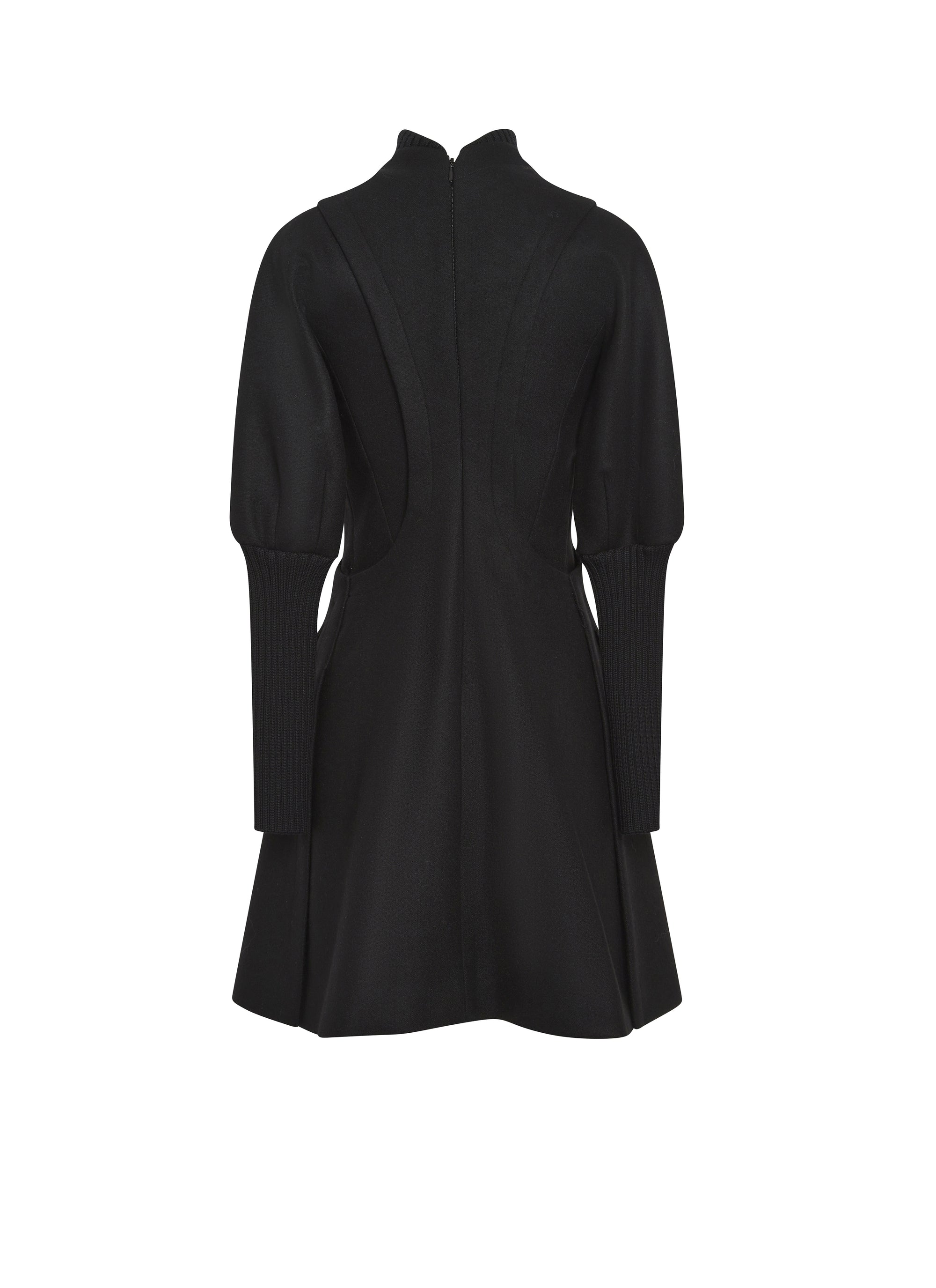 Robe en cachemire - Noir