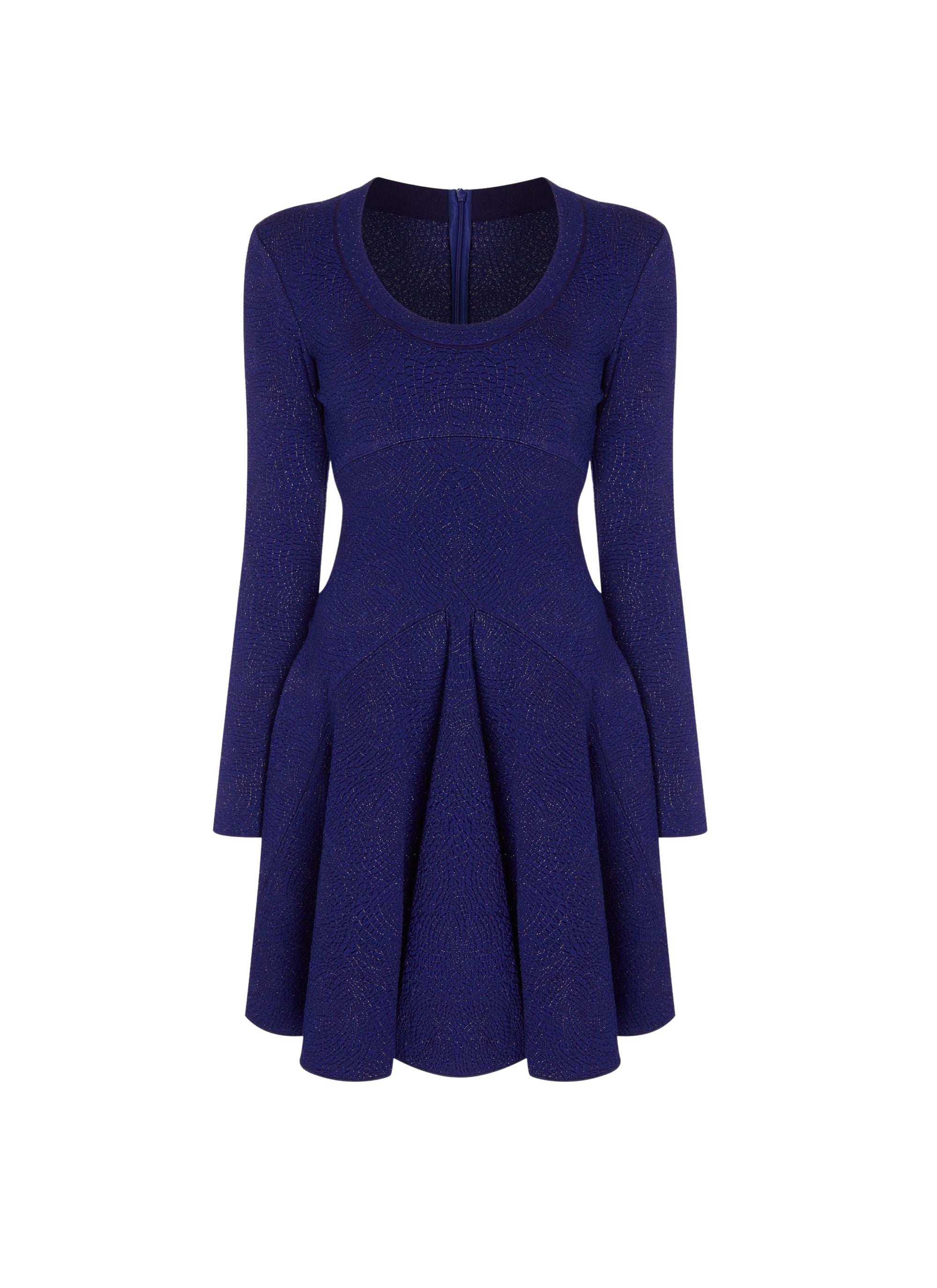 Galaxy long sleeve knitted dress - Indigo & Copper