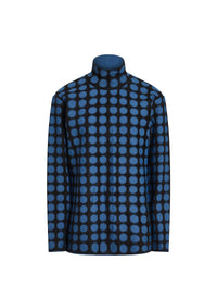 Long-sleeved jumper - Black & Blue