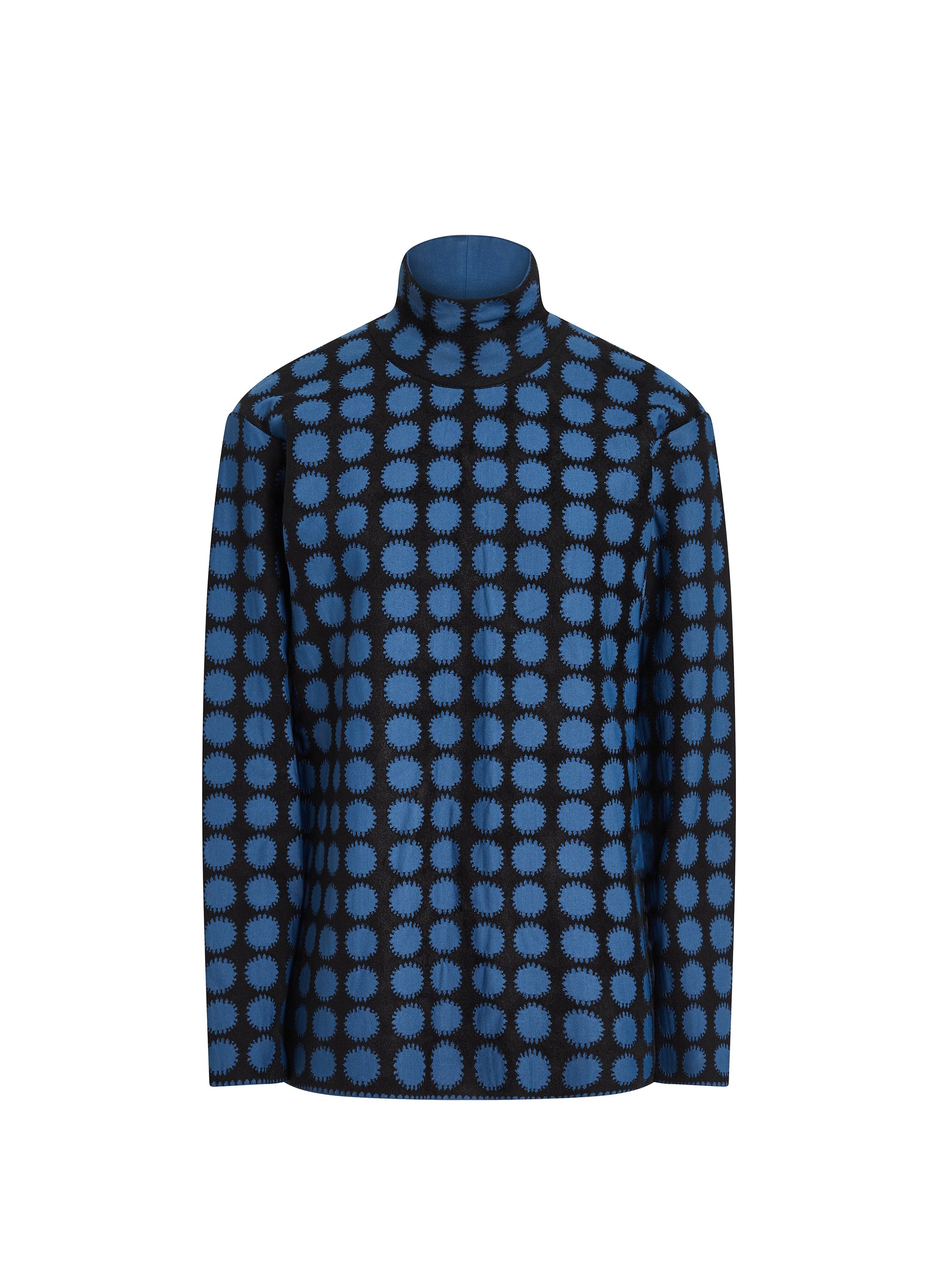 Long-sleeved jumper - Black & Blue