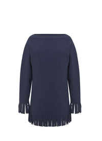 Long-sleeved tunic - Navy