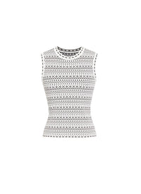 Twin-set knitwear Parfum - White & Black