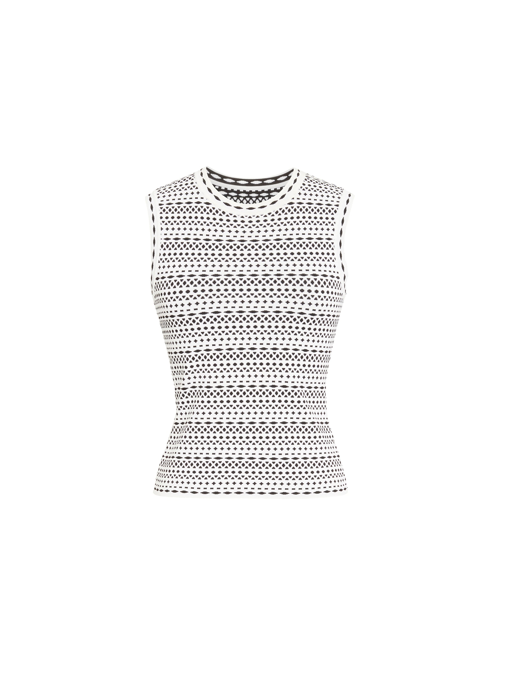 Twin-set knitwear Parfum - White & Black