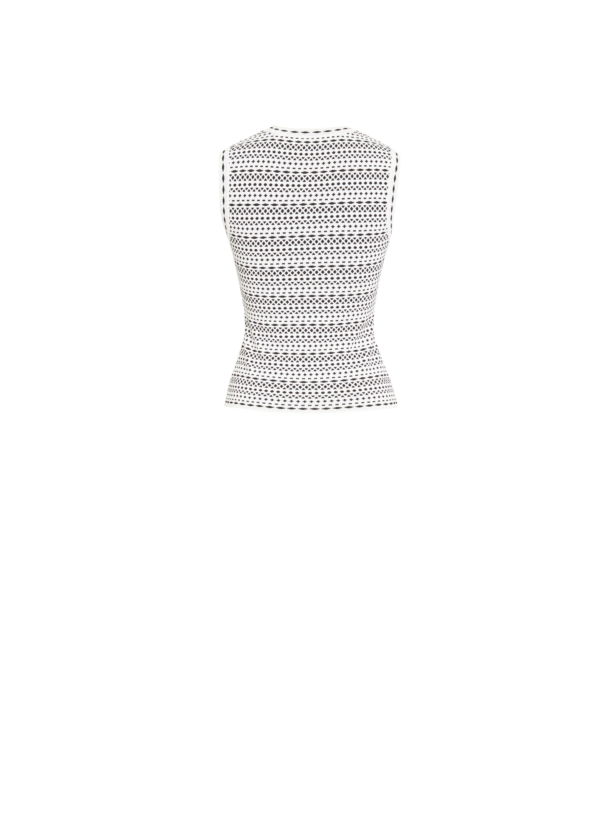 Maille Twin-set Parfum en maille - Blanc & Noir