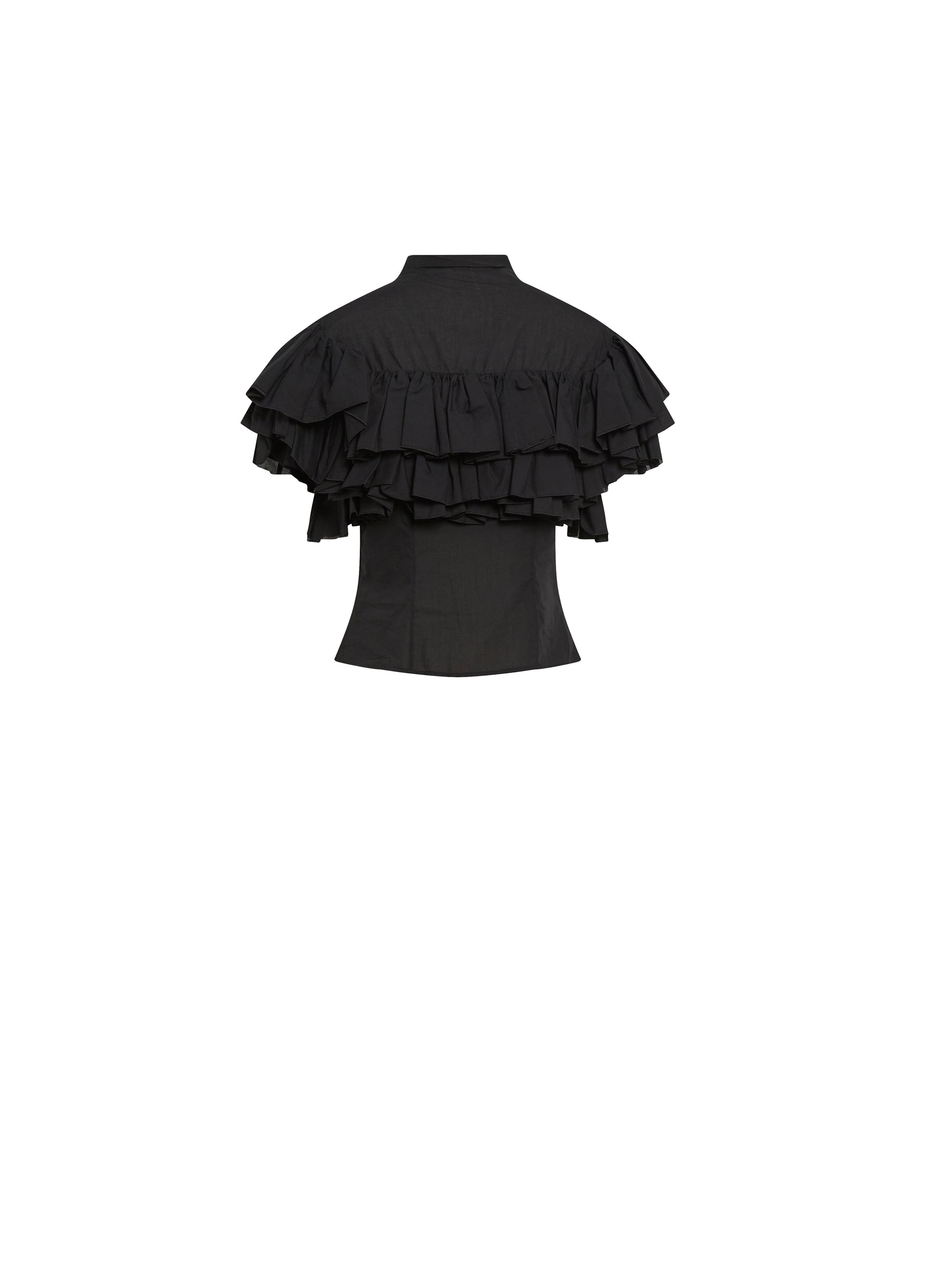 Sleeveless Shirt - Black
