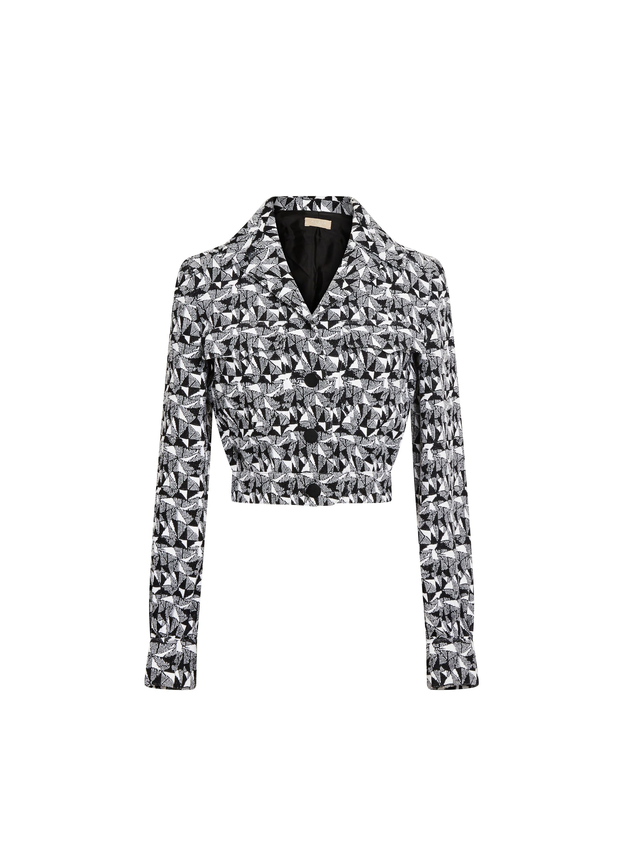 Veste Archipel à motif géométrique - Noir & Blanc