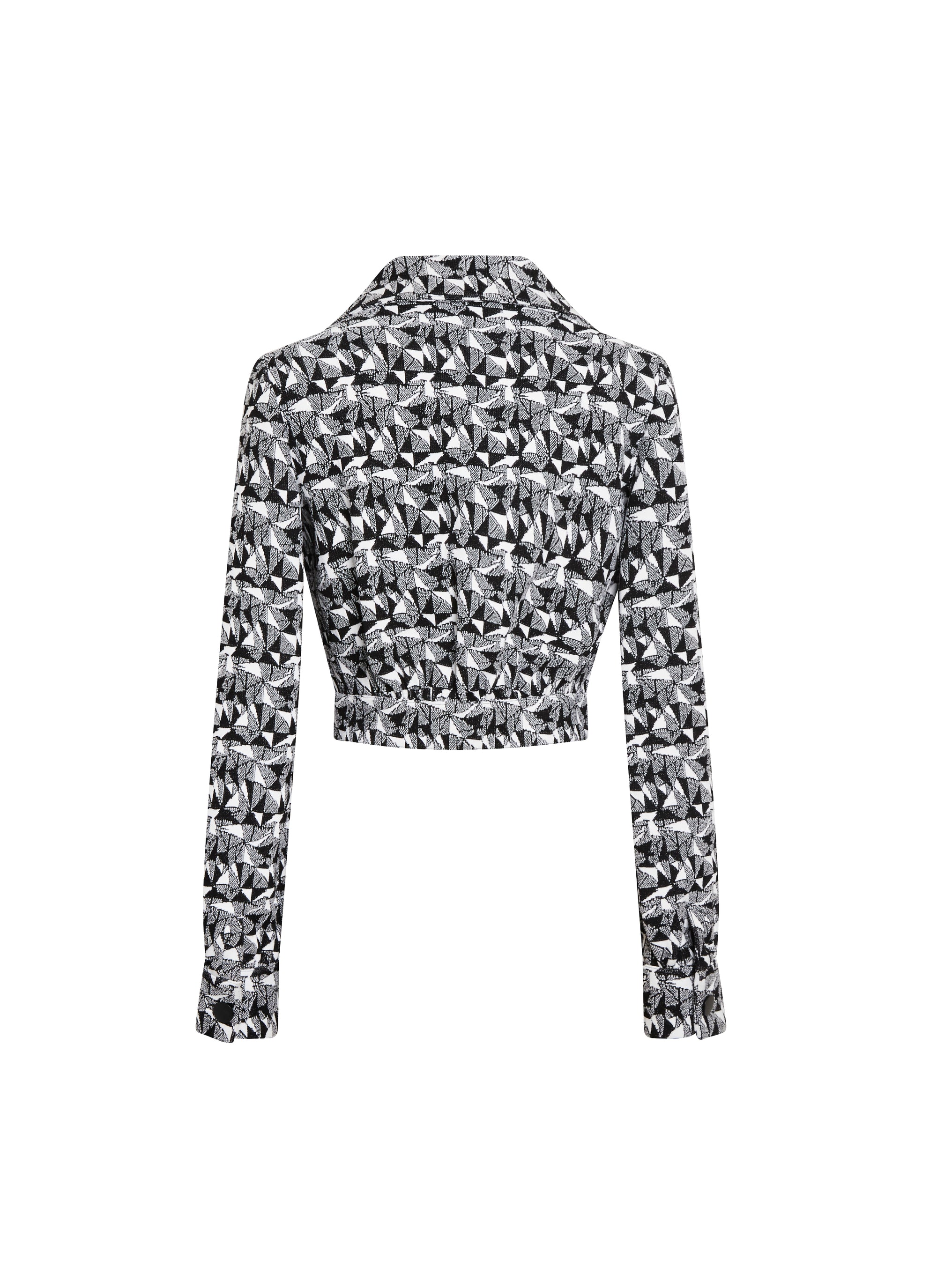Veste Archipel à motif géométrique - Noir & Blanc