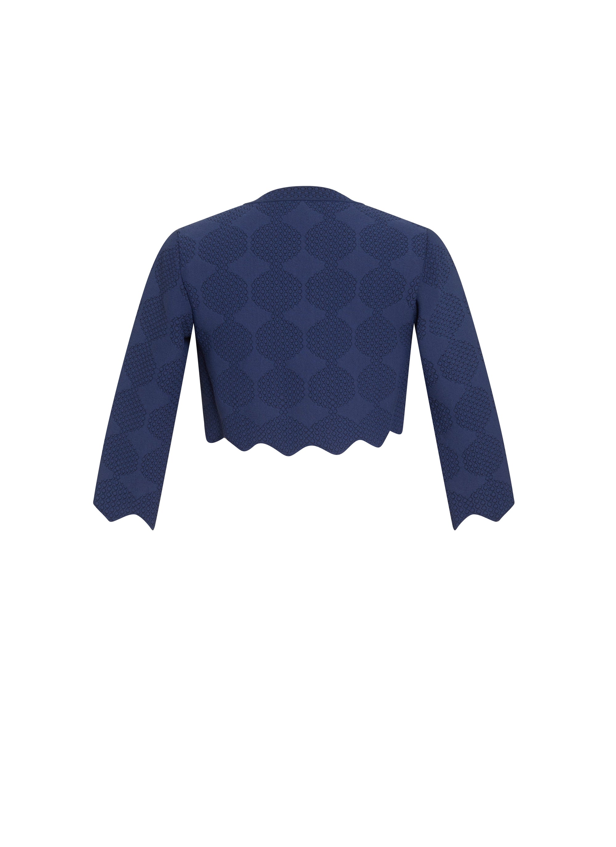 Vanuatu knitted cardigan - Cobalt