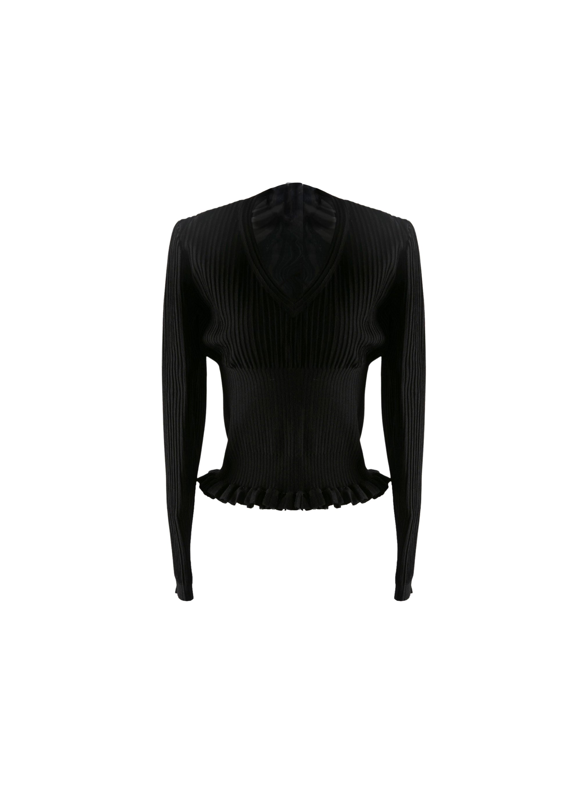 Wool jumper - Black intense