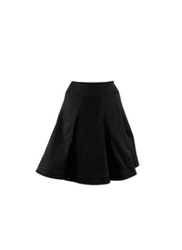 Plain skater skirt - Intense Black